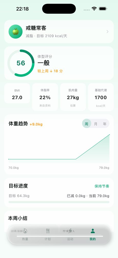 iOS版我的数据看板